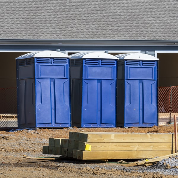 what is the cost difference between standard and deluxe porta potty rentals in North Richmond California